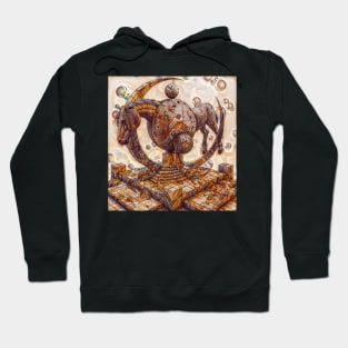 Echoes of Another Universe: Surreal Art Hoodie